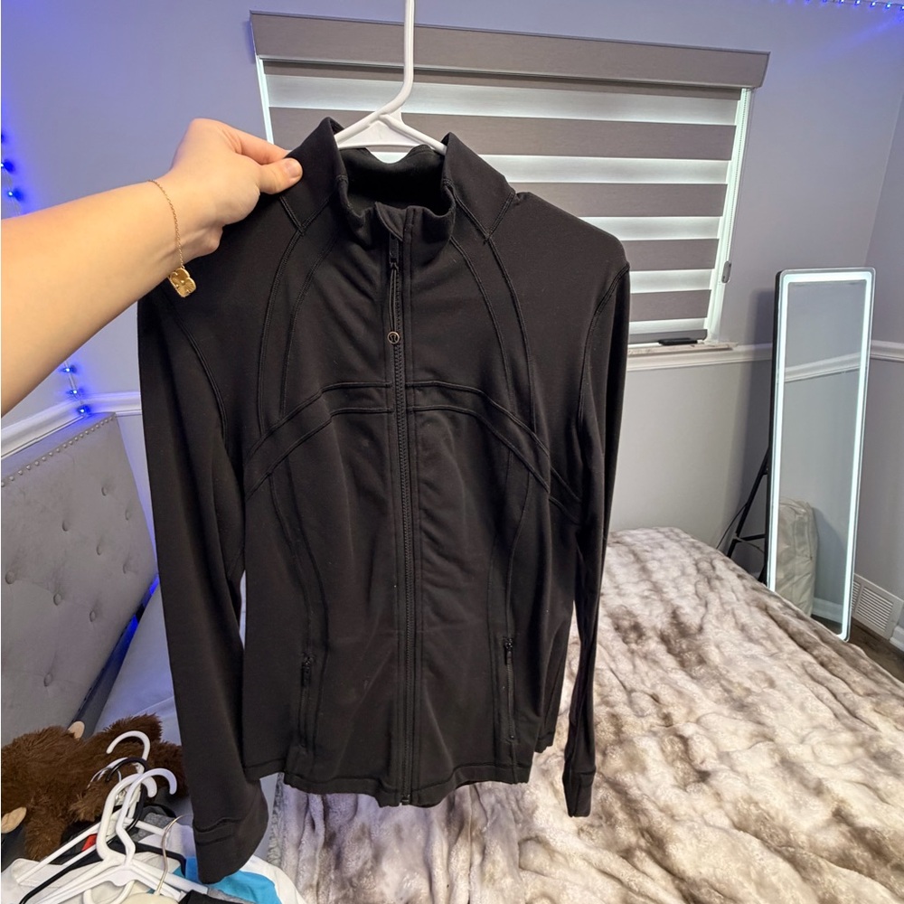 Lululemon Athletica Black Zip-Up Jacket